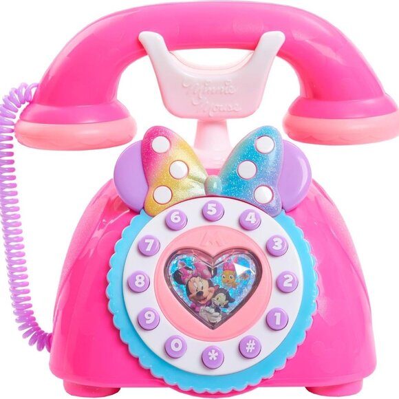 Disney Junior Minnie Mouse Happy Helpers Phone Toy With Lights & Sounds - Picture 2 of 5